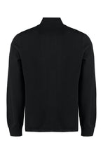 Load image into Gallery viewer, High collar zipped cardigan
