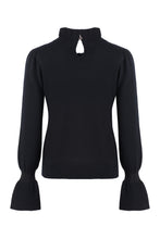 Load image into Gallery viewer, Ribbed cashmere and wool sweater
