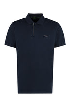 Load image into Gallery viewer, Short sleeve cotton polo shirt
