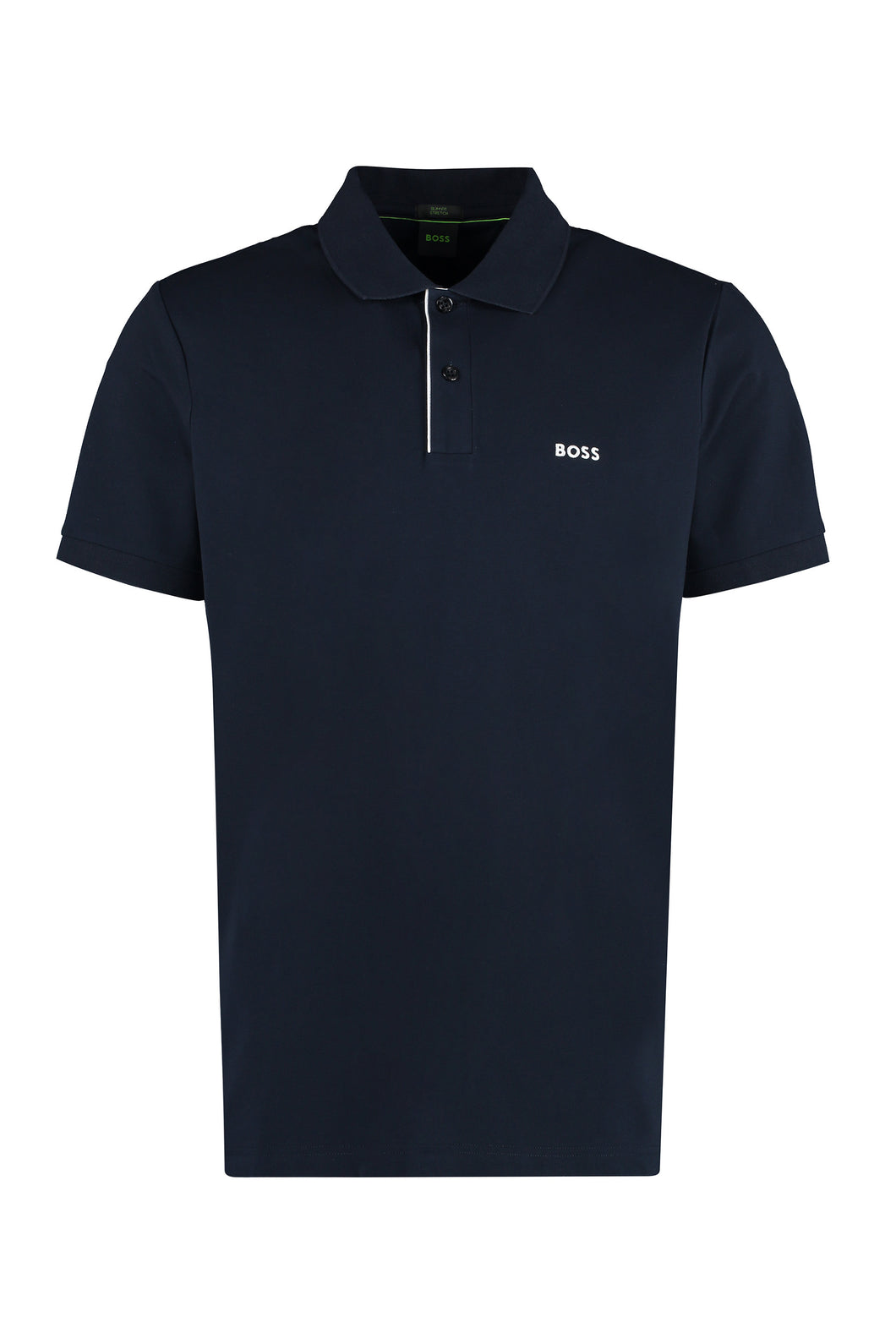 Short sleeve cotton polo shirt