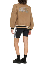Load image into Gallery viewer, Wool bomber jacket with patch

