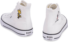 Load image into Gallery viewer, BOSS x PEANUTS - Canvas high-top sneakers
