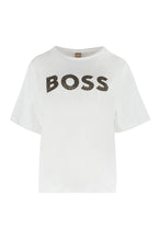 Load image into Gallery viewer, Cotton crew-neck T-shirt
