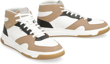 Load image into Gallery viewer, Baltimore leather high-top sneakers
