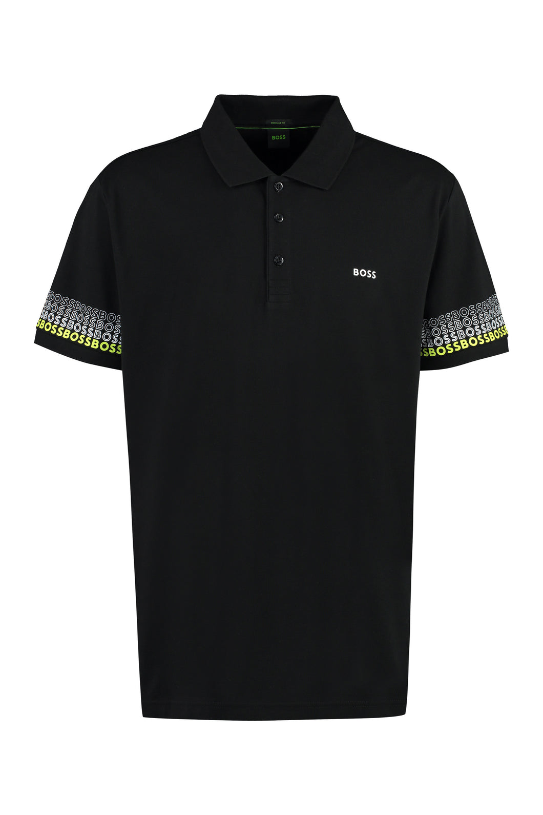 Cotton-piqué polo shirt