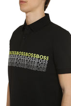 Load image into Gallery viewer, Logo print cotton polo shirt
