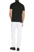 Load image into Gallery viewer, Logoed jersey polo shirt
