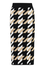 Load image into Gallery viewer, Jacquard knit pencil skirt
