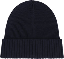 Load image into Gallery viewer, Beret made of virgin wool with logo
