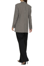 Load image into Gallery viewer, Houndstooth double breast blazer

