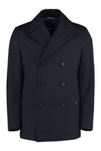 Load image into Gallery viewer, Hyde Double-breasted wool coat
