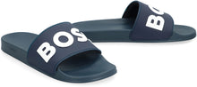 Load image into Gallery viewer, Logo detail rubber slides
