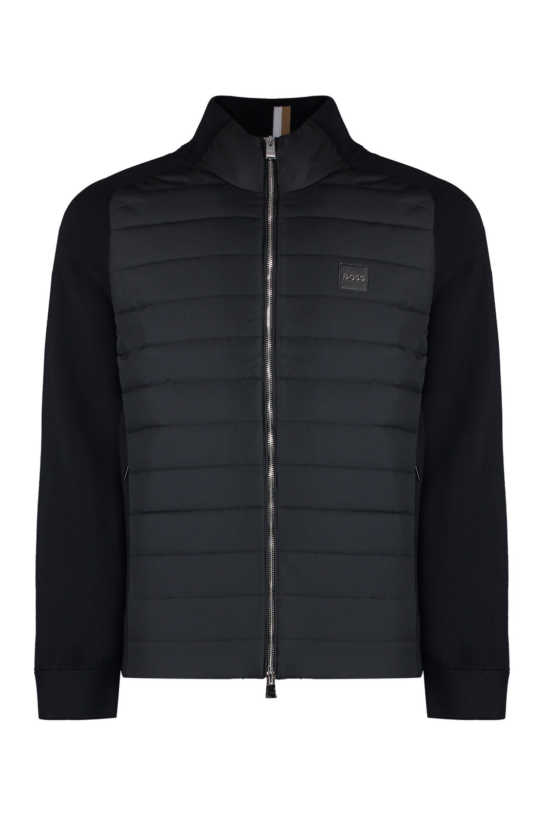 zipped cardigan