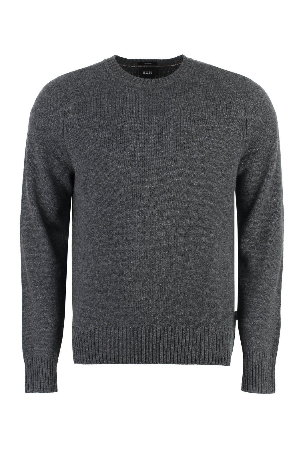Crew-neck cashmere sweater