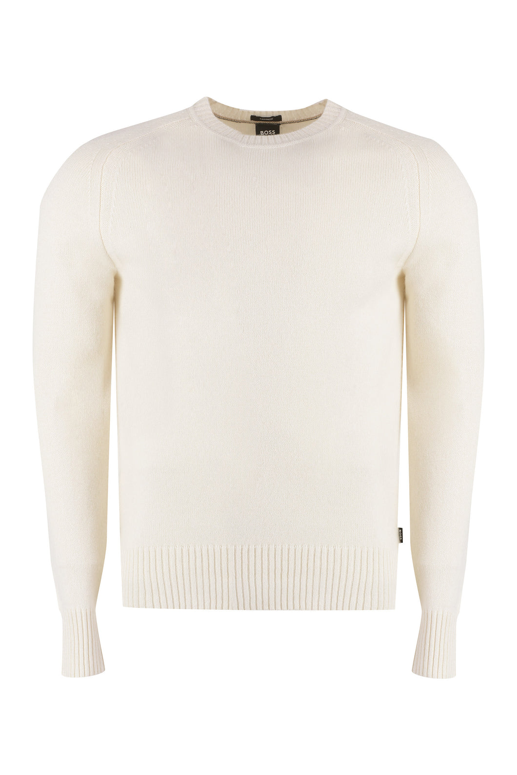 Crew-neck cashmere sweater