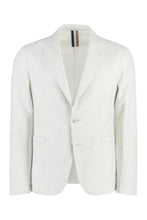 Load image into Gallery viewer, Wool blend single-breast jacket
