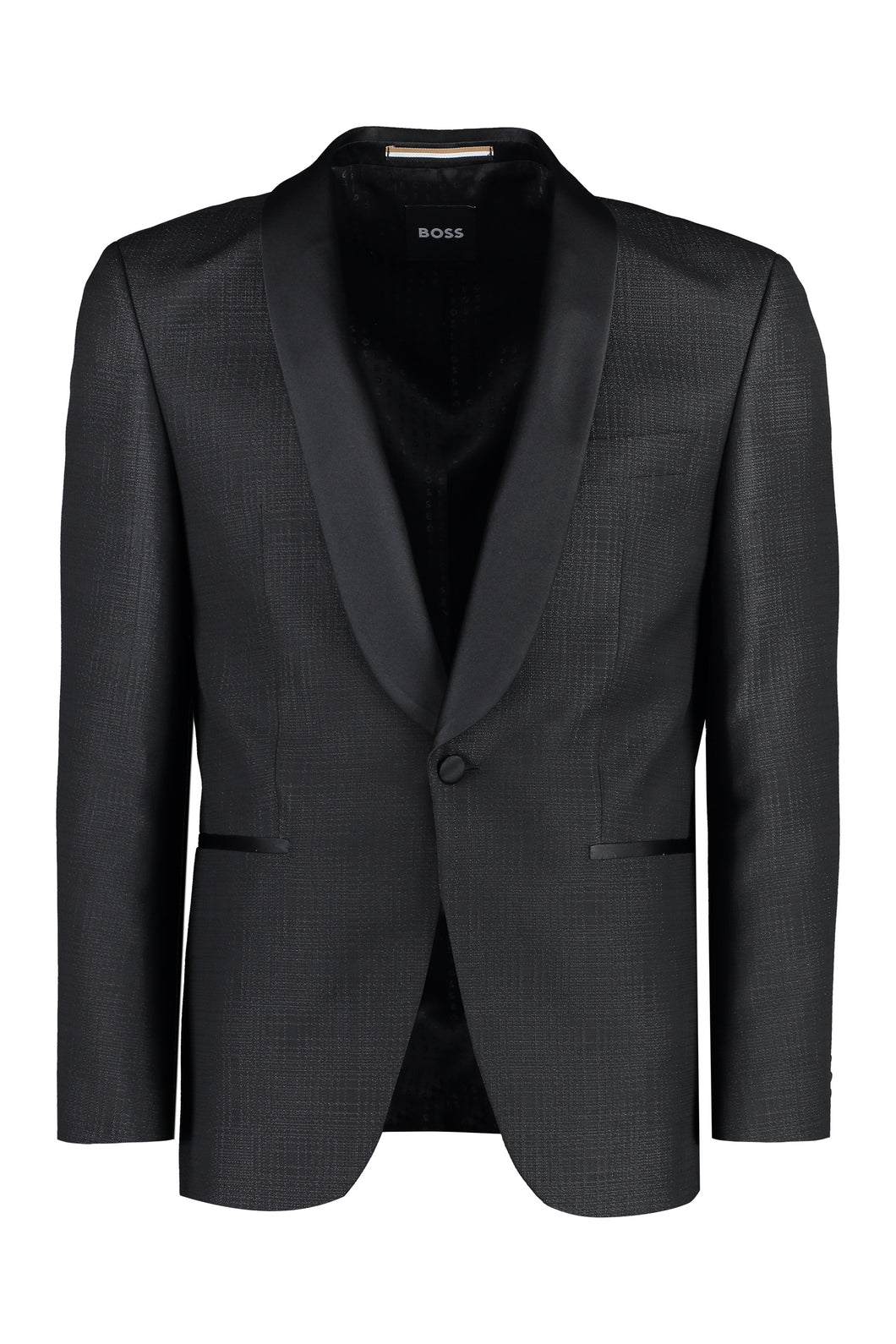 Single-breasted virgin wool jacket