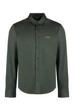 Load image into Gallery viewer, Button-down collar cotton shirt

