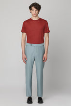 Load image into Gallery viewer, Linen crew-neck T-shirt

