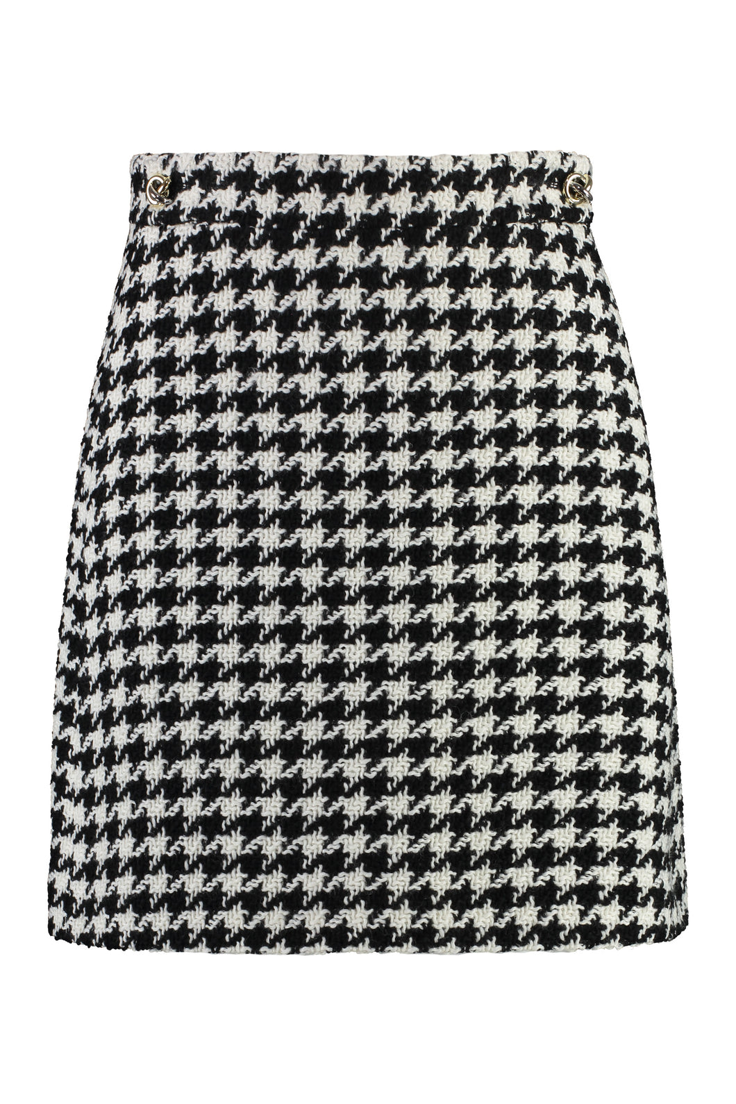 Houndstooth mini skirt