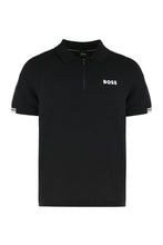 Load image into Gallery viewer, Short sleeve polo with zip
