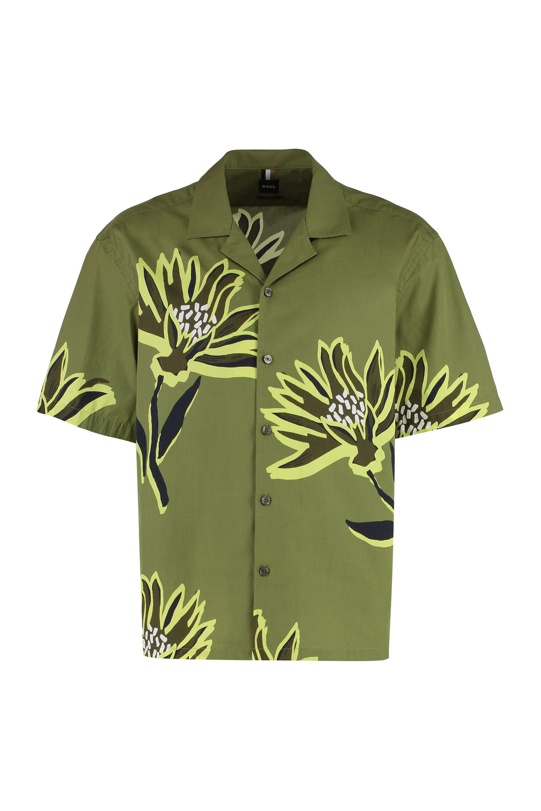 Printed cotton shirt