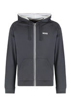 Load image into Gallery viewer, Hooded sweatshirt in cotton terry with zipper
