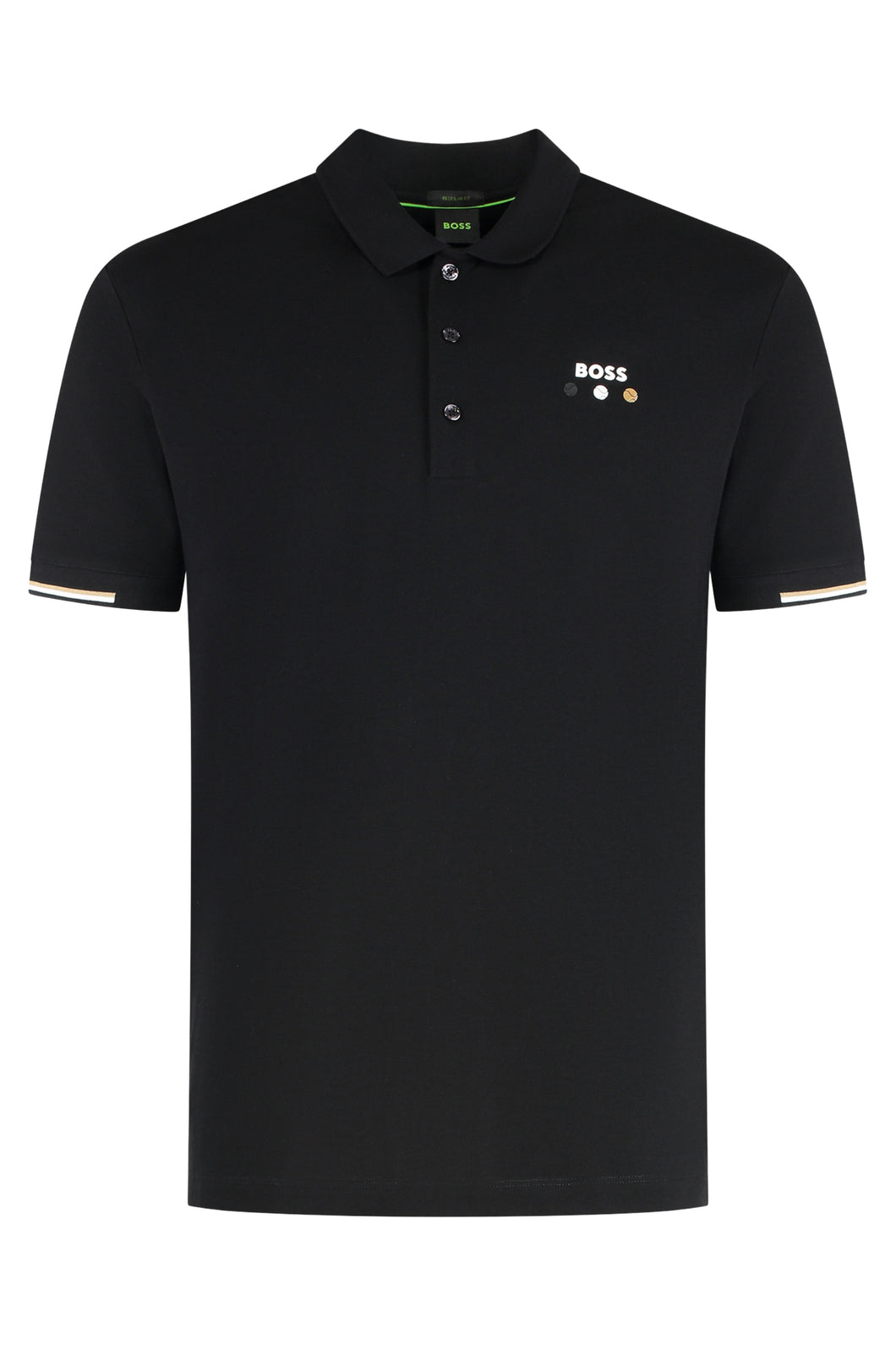 Cotton-piqué polo shirt