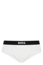 Load image into Gallery viewer, Set of three cotton briefs with logoed elastic band

