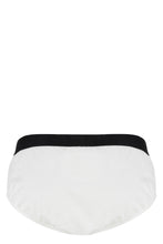Load image into Gallery viewer, Set of three cotton briefs with logoed elastic band
