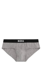 Load image into Gallery viewer, Set of three cotton briefs with logoed elastic band
