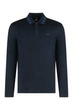 Load image into Gallery viewer, Long sleeve cotton polo
