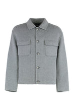 Load image into Gallery viewer, Relaxed fit jacket in wool blend
