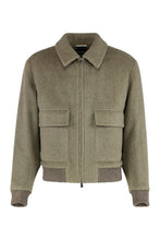 Load image into Gallery viewer, Relaxed fit jacket in alpaca blend
