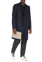 Load image into Gallery viewer, Double-breasted wool and cashmere coat
