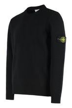 Load image into Gallery viewer, Sweater with a round neck in mixed wool
