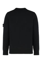 Load image into Gallery viewer, Sweater with a round neck in mixed wool

