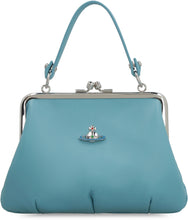 Load image into Gallery viewer, Granny Frame Purse leather clutch
