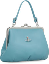 Load image into Gallery viewer, Granny Frame Purse leather clutch
