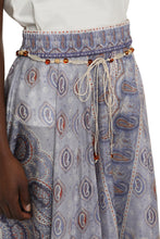 Load image into Gallery viewer, Vitali printed silk skirt

