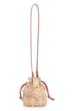 Load image into Gallery viewer, Raffia bucket bag
