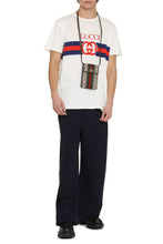 Load image into Gallery viewer, Cotton crew-neck T-shirt
