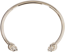 Load image into Gallery viewer, Twin skull brass bracelet
