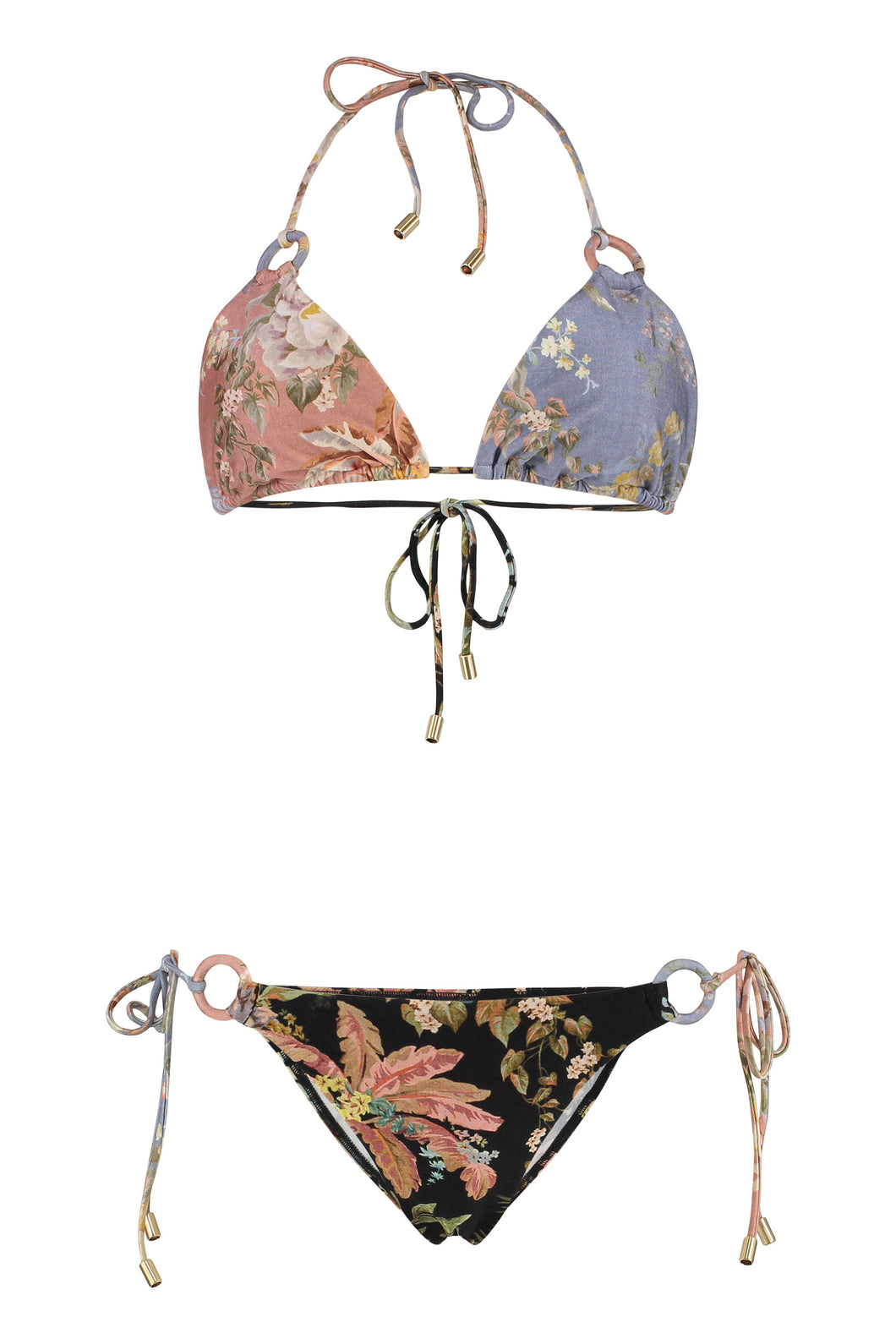 Tallow Spliced Ring Printed bikini
