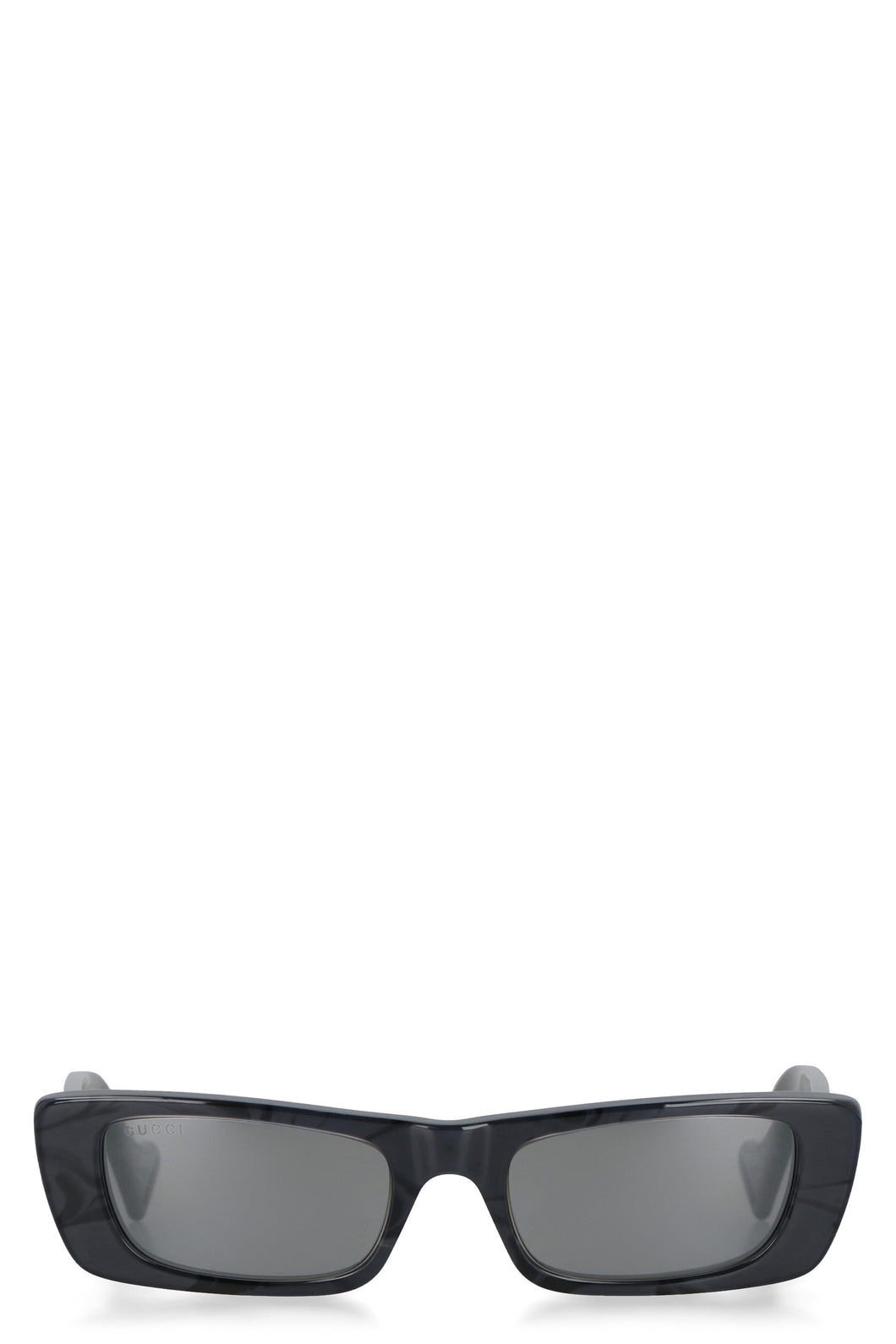 Rectangular frame sunglasses