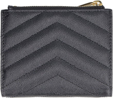 Load image into Gallery viewer, Cassandre small leather flap-over wallet
