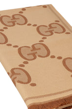 Load image into Gallery viewer, Wool GG jacquard scarf
