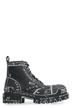 Load image into Gallery viewer, Strike lace-up ankle boots
