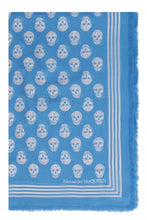 Load image into Gallery viewer, Skull motif printed shawl
