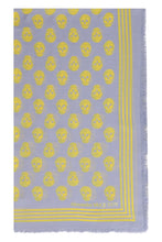 Load image into Gallery viewer, Skull motif printed shawl

